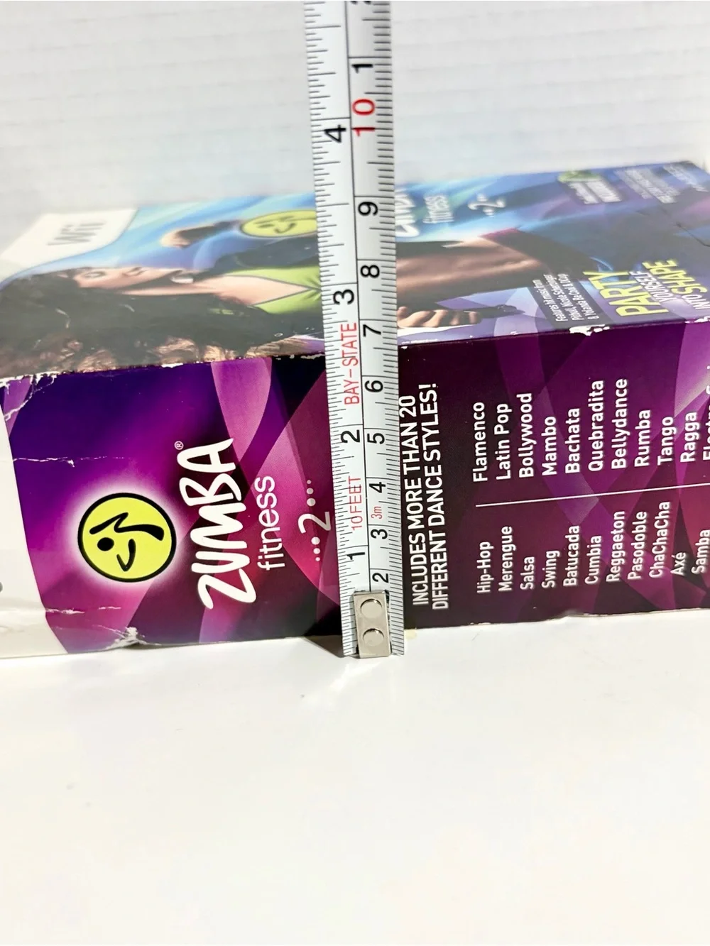 Wii Zumba Fitness 2 With Belt Nintendo 2011 Brand NEW Factory Sealed Tabs NIB